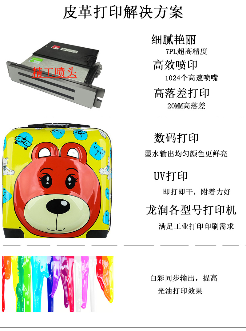 皮革打印解決方案，皮具箱包打印方案